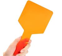 Dental Shield Plate - Orange Handheld Eye Protector Curing Light Shield, Protective Plate Board Lamp Filter Dental Lab Equipment