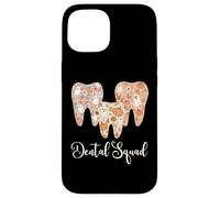 Dental Squad Autumn Fall Teeth Ghost Pumpkin Tooth Dentist Case for iPhone 15