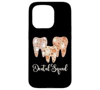 Dental Squad Autumn Fall Teeth Ghost Pumpkin Tooth Dentist Case for iPhone 15 Pro