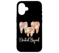 Dental Squad Autumn Fall Teeth Ghost Pumpkin Tooth Dentist Case for iPhone 16