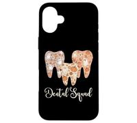 Dental Squad Autumn Fall Teeth Ghost Pumpkin Tooth Dentist Case for iPhone 16 Plus