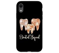 Dental Squad Autumn Fall Teeth Ghost Pumpkin Tooth Dentist Case for iPhone XR