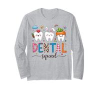Dental Squad Easter Day Funny Tooth Dental Assistant Dentist Long Sleeve T-Shirt