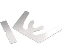 Dental Su~rgical Occlusal Maxillary Casting Jaw Plane Plate Autoclavable Denture Instruments