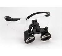 Dental Surgical 3.0x Loupe Loupes 280-380mm(11"-15") Working Distance Black Safety Goggle