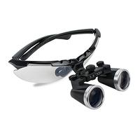 Dental Surgical Medical Binocular Loupes 3.5X 320mm Optical Glass Loupe Black