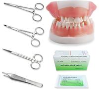 Dental Suture Kit for Medical Students | Simulated Oral Model | Surgical Training Practice Set