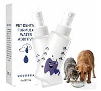 Dental Water Additive For Pets, Odorless & Flavorless, Easy Daily Use （2Pcs）