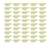 Dental Wedges Interdental Teeth Wedge, 50PCS Teeth Interproximal Wedge Stainless Steel Heat Resistant Dental Matrix Material Tool (S)