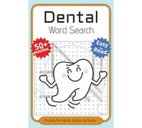 Dental Word Search Puzzle Book: Word Searches with Easy to Read Print about Teeth, Dentary, Oral and More | 6x9 inches, 110 pages | 50+ Puzzles ... Gift for Vacations, Holidays and Spare Times