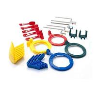 Dental X-Ray Positioner System Complete FPS 3000 XCP-DS Type Positioner Holders (1 Set Multi-Color)