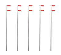 Dental X-Ray Positioning Indicator Arms, Pack of 5 for Bitewing, XCP Type, Red