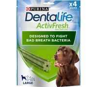 DENTALIFE ActivFresh Large Dental Chicken Dog Chews - 4 Sticks
