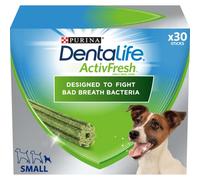 Purina Dentalife ActivFresh Daily Dental Care Snacks for Small Breed Dogs - 30 Sticks
