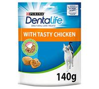 DENTALIFE Cat Dental Treats Chicken 140g, Pack of 5