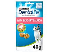 DENTALIFE Dental Cat Treats Salmon 40g, Pack of 8