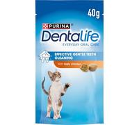 Dentalife Cat Dental Treats Chicken 40g, Pack of 8