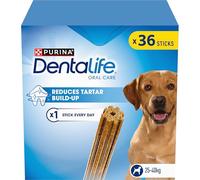 Purina DENTALIFE Dog Dental Chews Large Chicken – 36 Sticks (Pack of 2)
