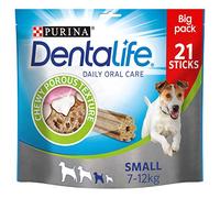Dentalife Purina Mini - Maxi Pack - Daily Oral Hygiene - 345 g - 21 Chew Sticks for Small Dogs - Pack of 4