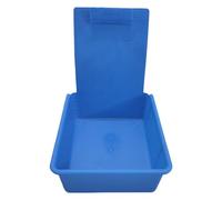 Dentals Working Lab Pan Dentals Transport Case with Clip Work Tray for Denture and Model Storage Lab Work Case