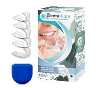 DentaRight Anti Grinding Guards 5 Pieces Perfect Fit Comfortable and Durable Teeth Night Guard 3 Models Fits Most Mouths Cut to Size and Malleable for Kids, Teens and