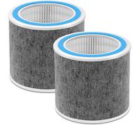Dentego HP102 Filter, Compatible with Shark HP102 & HP102PET & HC452 & HP132, True Filter for 99.97% of Particles, Compare Part HE1FKPET, HE1FKBAS (2 Pack)