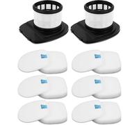 Dentego IX141 Filter, Vacuum Replacement Parts for Shark Rocket Pet Pro IX140 IX141 IX142 IZ140 IZ140C IZ141C IZ142 UZ145 Cordless Stick Vacuum, Part 616FJ140 & 617FJ140, 8 Pack