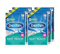 DenTek Comfort Clean Sensitive Gums Floss Picks, 75 Count (pack of 6)