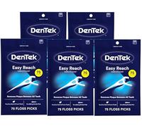 DenTek Complete Clean Fresh Mint Angled Floss Picks 75 ea (Pack of 5)