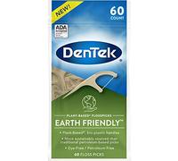 DenTek Earth Friendly Herbal Floss Picks, 60 Pieces