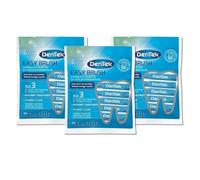 DenTek Easy Brush Interdental Brushes for Removing Food and Plaque Between Teeth I ISO3/0.6mm 6 Pack (18 Total) I Import