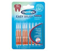 DenTek Easy Brush Interdental Brushes, ISO2/0.5mm for removing food and plaque between teeth. 10 Pack