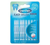 DenTek Easy Brush Interdental Brushes, ISO3/0.6mm for removing food and plaque between teeth. 10 Pack