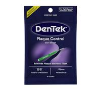 DenTek Easy Brush Interdental Cleaners | Brushes Between Teeth | Tight Teeth | Mint Flavor | 16 Count (Package May Vary)