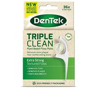 DenTek Eco Triple Clean Floss Picks - Pack Of 36