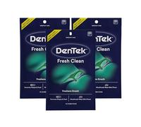 DenTek Fresh Clean Floss Picks, for Extra Tight Teeth, 75 Count, 3 Pack