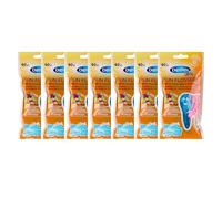 DenTek Fun Flosser Kids for Children with Wild Fruit Flavour, Pack of 7