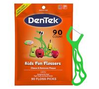 DenTek Kids Fun Flossers, Wild Fruit, 90 Count