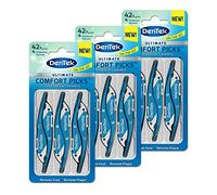 DenTek On-The-Go Ultimate Comfort Picks, Dual Action Interdental cleaners for cleaning between teeth 126 Picks