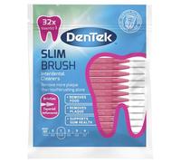DenTek - Slim Brush Interdental Cleaners - Tapered Bristles - Unflavoured - 32 Per Pack - Iso 1 (0.45Mm)