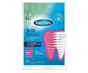 Dentek Slim Extra Fine Brush, 32 Pieces