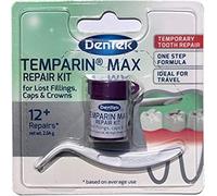 DenTek Temparin Max Repair Kit for Lost Fillings, Caps & Crowns 12+ Repairs