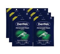 DenTek Triple Clean Floss Pick | 3X Clean: Removes Plaque & Food and Fights Bad Breath | 90 Picks | Pack of 6