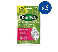 Dentek Y Floss Picks 75ct x3 Bundle