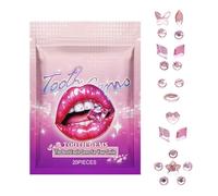 dentel Gems - Brilliant Crystal Set for Teeth, Fashionable Teeth Jewellery | Easy to Use, Durable and Safe Gemstones for a Radiant and Creative Smile