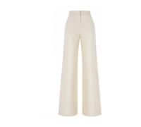 Dentice Wide Trousers - female - Max Mara - Wide Trousers - Beige - S - Trousers S