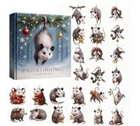 Dentist Advent Calendar 2025,Unique Dental Themed Ornaments Set,Dental Themed Countdown Calendar,Gift for Dentists, Dental Enthusiasts Christmas Hunting,Cat,Owl,Whisky (J)