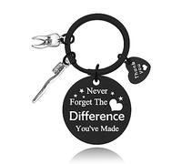Dentist Appreciation Gift Dental Hygienist Gift Thank You Keyring Gift for Dental Inspirational Keyring Gift for Boy Girl Dentist Graduation Gift Dental Teacher Gift for Women Dentist Keyring Gift