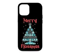 Dentist Christmas Floss Merry Flossmas Case for iPhone 12/12 Pro