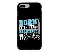 Dentist Dental Assistant Hygienist Born To Create Beautiful Case for iPhone 7 Plus/8 Plus